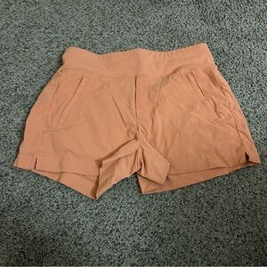 Athleta High Waist Peach Shorts